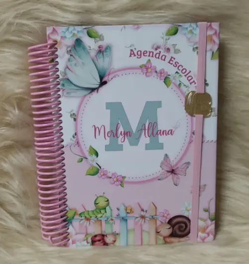 Agenda Personalizada Borboletas