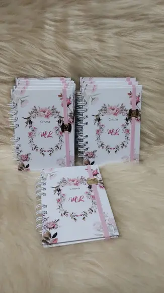 Livrinho de Oração Floral 10 Unis