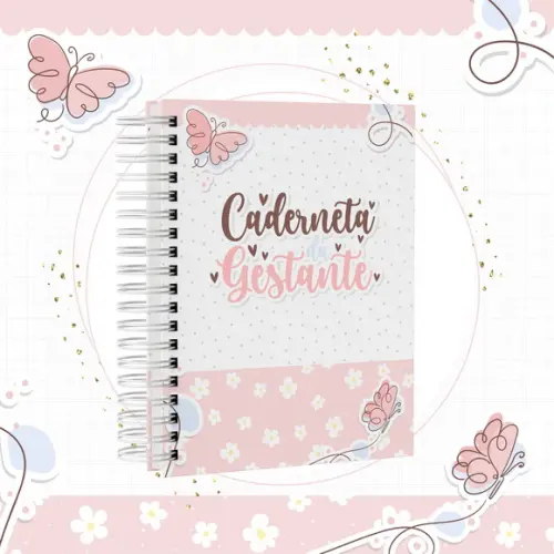 Caderneta da Gestante (2.023)8º Edição Personalize c/ o Nome