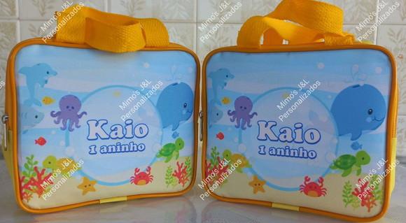 Bolsa Maleta Personalizada Lembrancinha