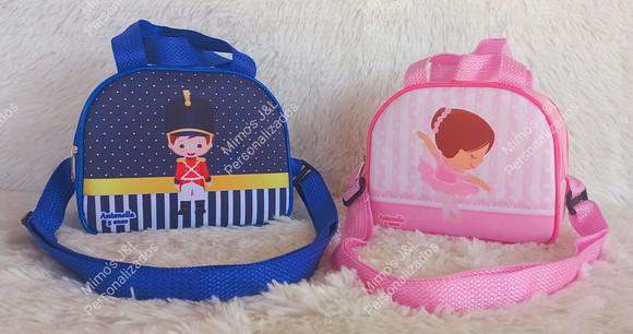 Bolsa Meia Lua Alça Cruzada Personalizada Lembrancinha