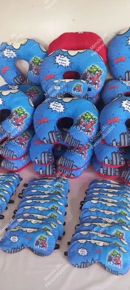 Kit Almofada de Pescoço com Tapa Olho Personalizados Lembran
