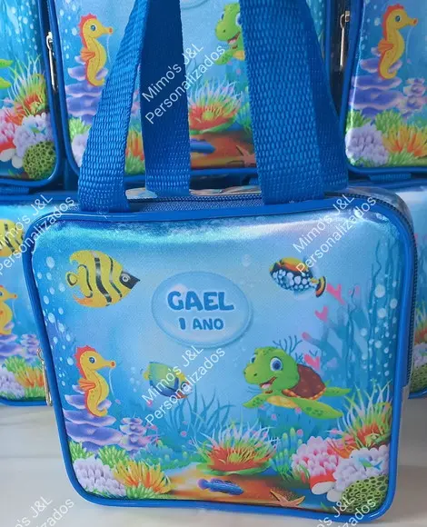 Bolsa Maleta Cristal Personalizada Lembrancinha