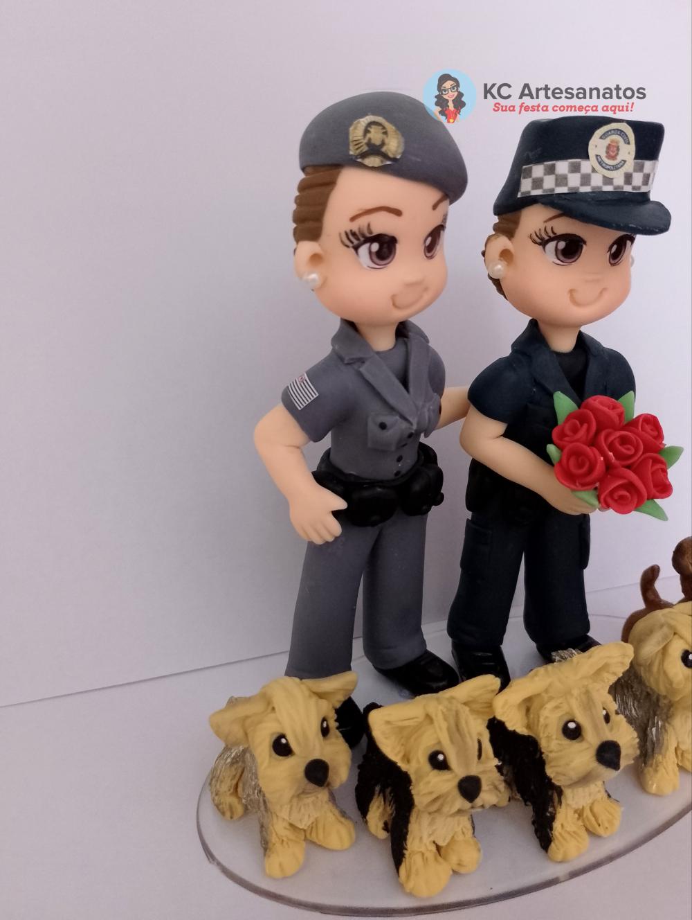 Casal profissões com pets