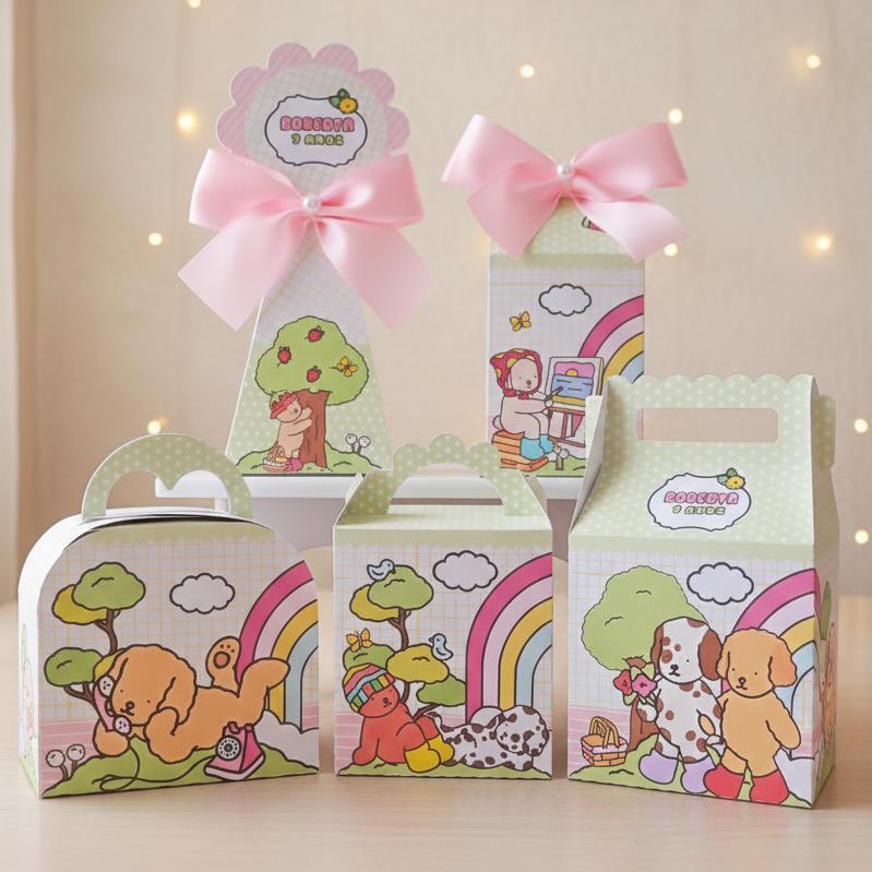 20 Caixinhas Personalizadas Bobbie Goods | Kit Festa | PEGUE E MO