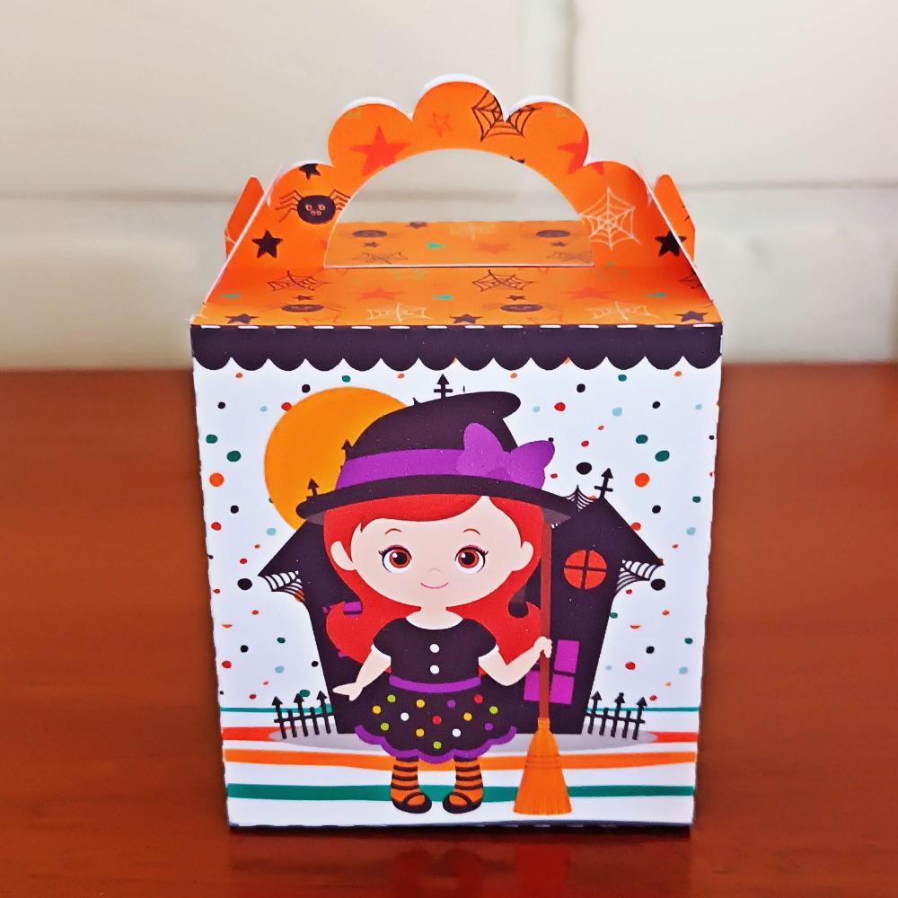 20 Caixinhas Personalizadas Halloween | Kit Festa | PEGUE E MONTE