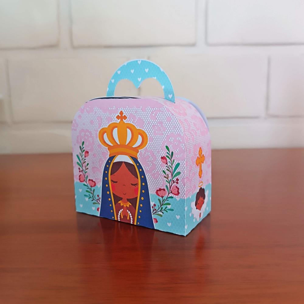 20 Caixinhas Personalizadas Nossa Senhora Aparecida Aquarela | Ki