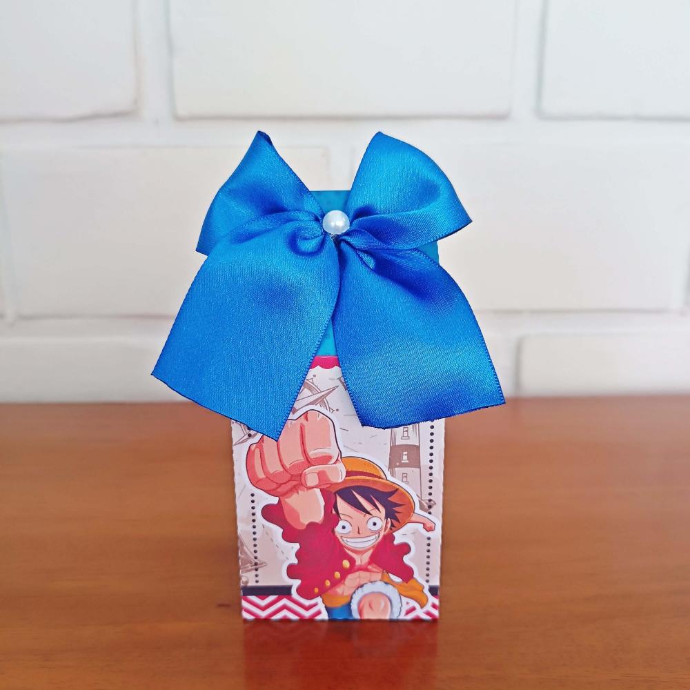20 Caixinhas Personalizadas One Piece | Kit Festa | PEGUE E MONTE