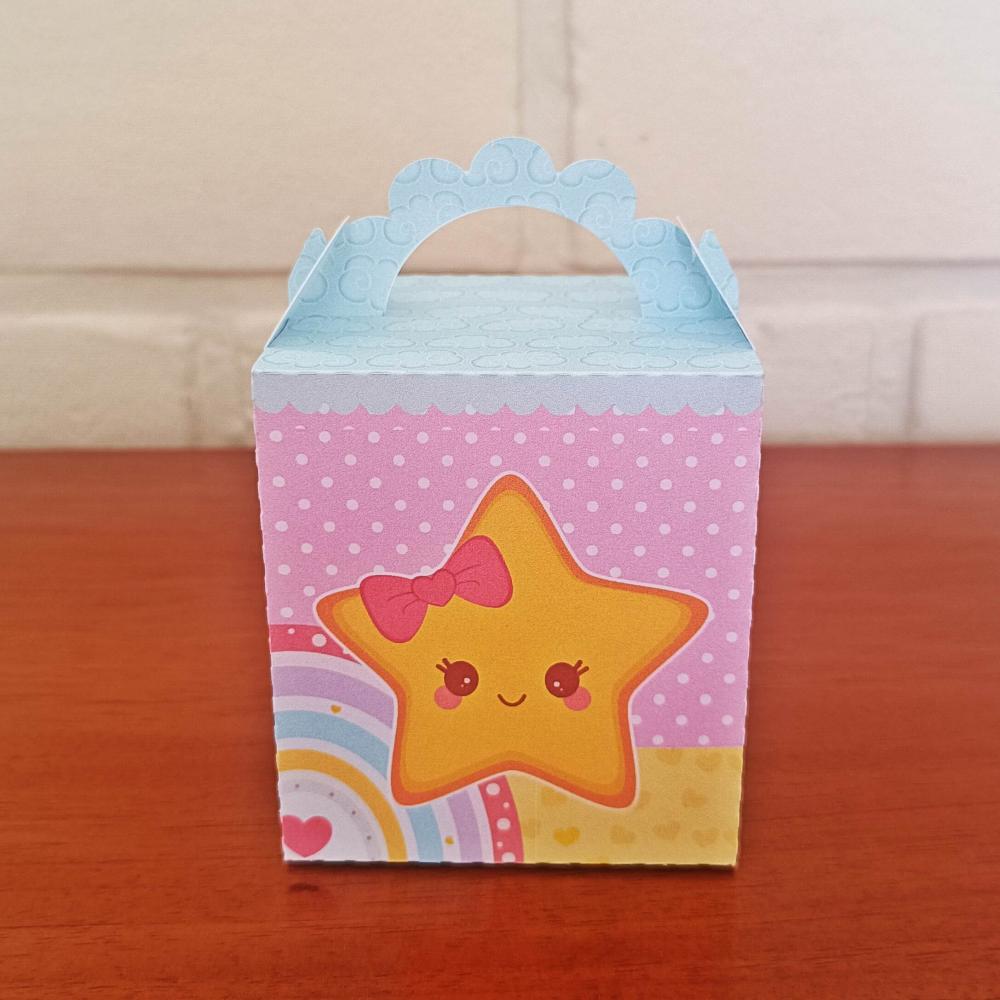 20 Caixinhas Personalizadas Raio de Sol | Kit Festa | PEGUE E MON