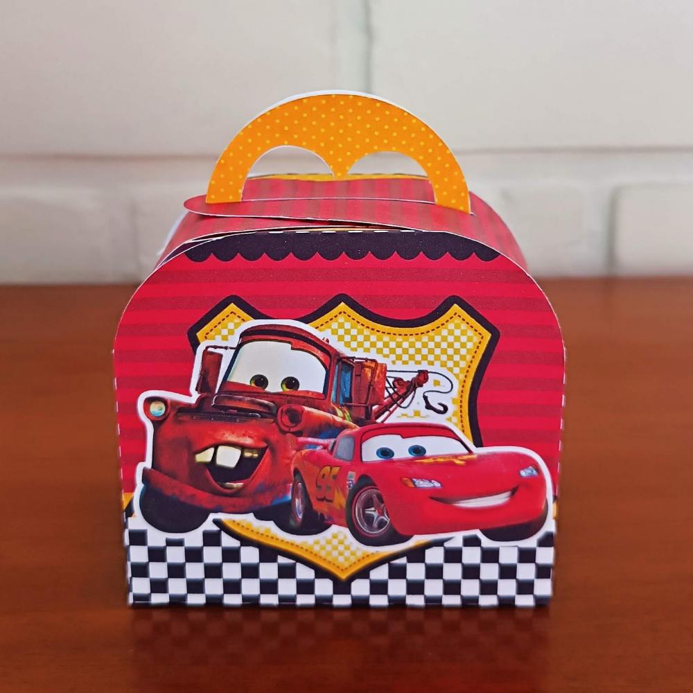 20 Caixinhas Personalizadas Carros Disney | Kit Festa | PEGUE E M