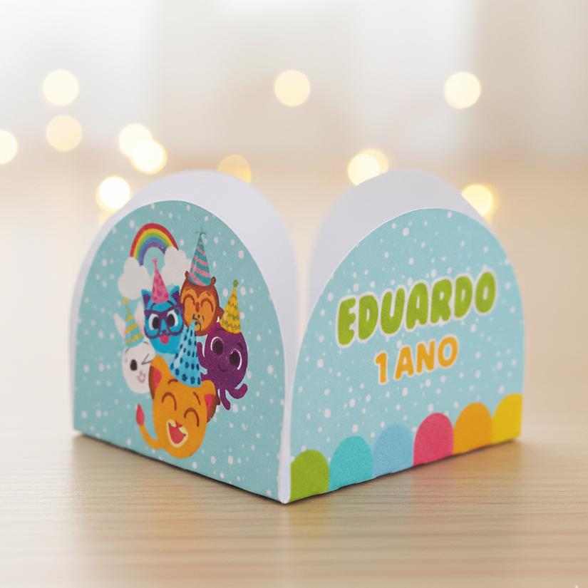 Forminhas de Doces Personalizadas - Bolofofos