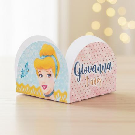 Forminhas de Doces Personalizadas - Cinderela