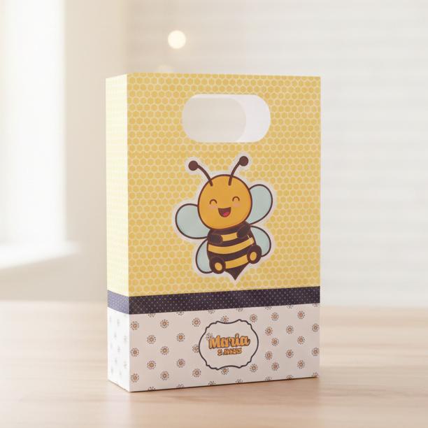 Sacolinha Personalizada - Abelhinha