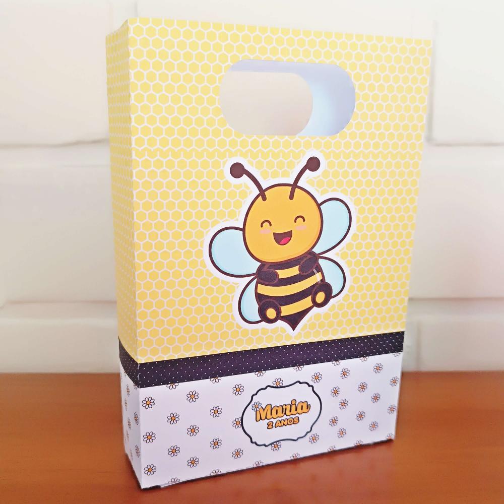 Sacolinha Personalizada - Abelhinha
