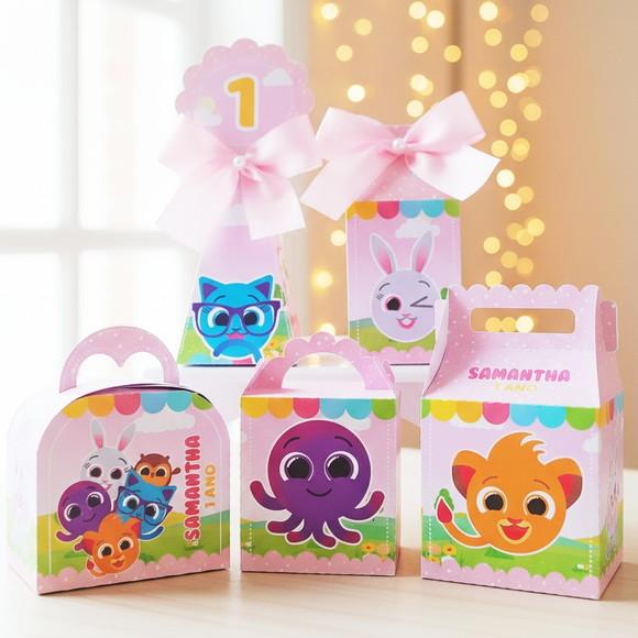 Kit 50 Caixinhas Personalizadas - Bolofofos