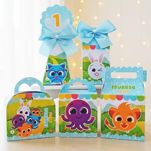 Kit 50 Caixinhas Personalizadas - Bolofofos