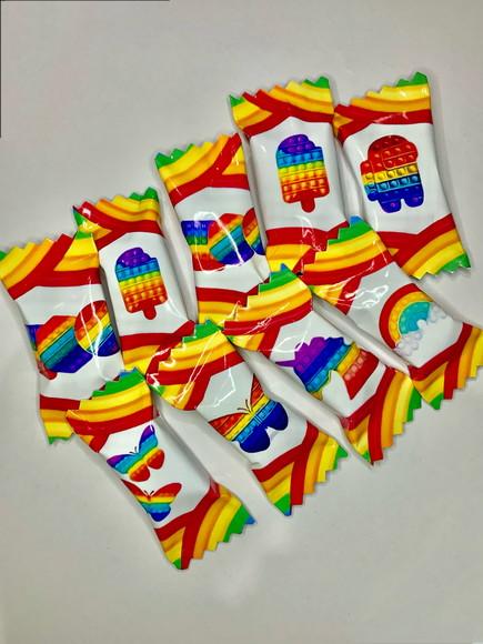 100 Balas Personalizadas - Pop It