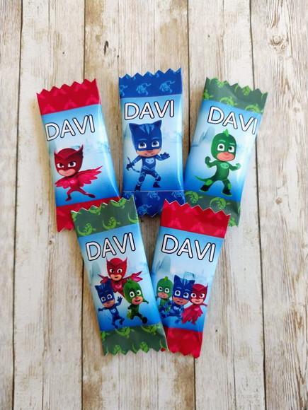 100 Balas Personalizadas - Pj