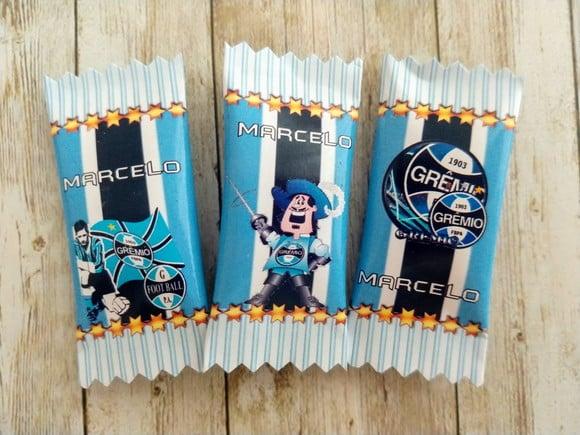 100 Balas Personalizadas - Grêmio