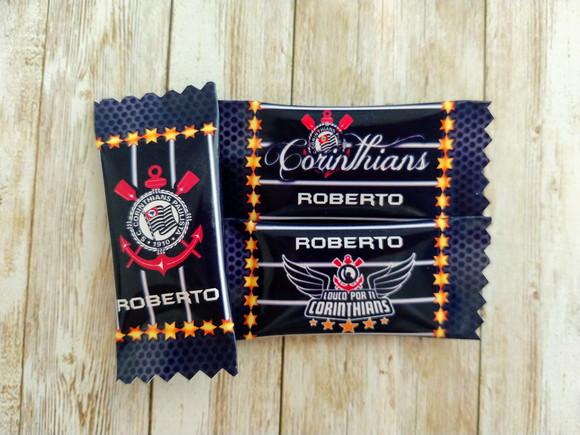 100 Balas Personalizadas - Corínthians