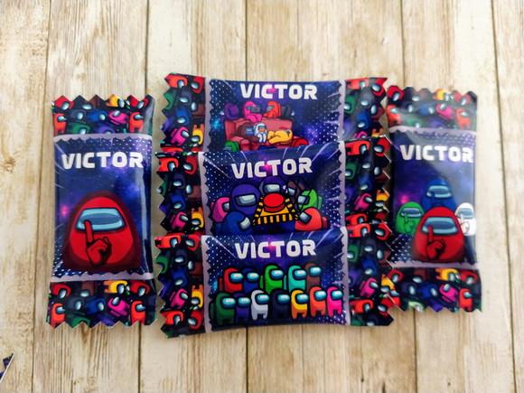 100 Balas Personalizadas - Among Us