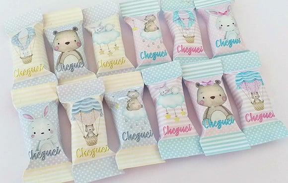 100 Balas Personalizadas - Maternidade