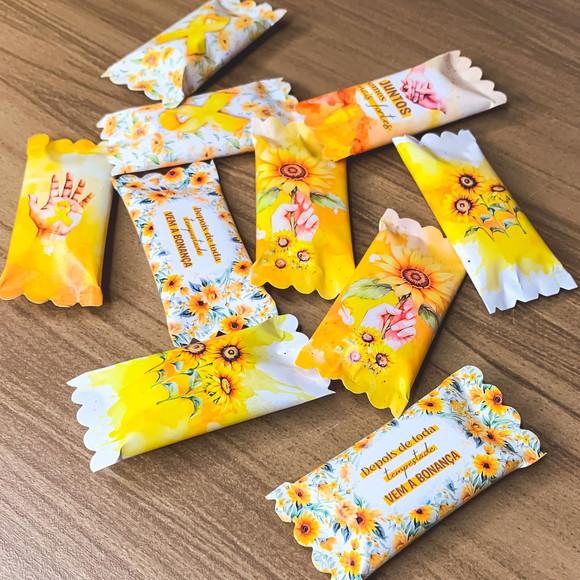 100 Balas Personalizadas - Setembro Amarelo