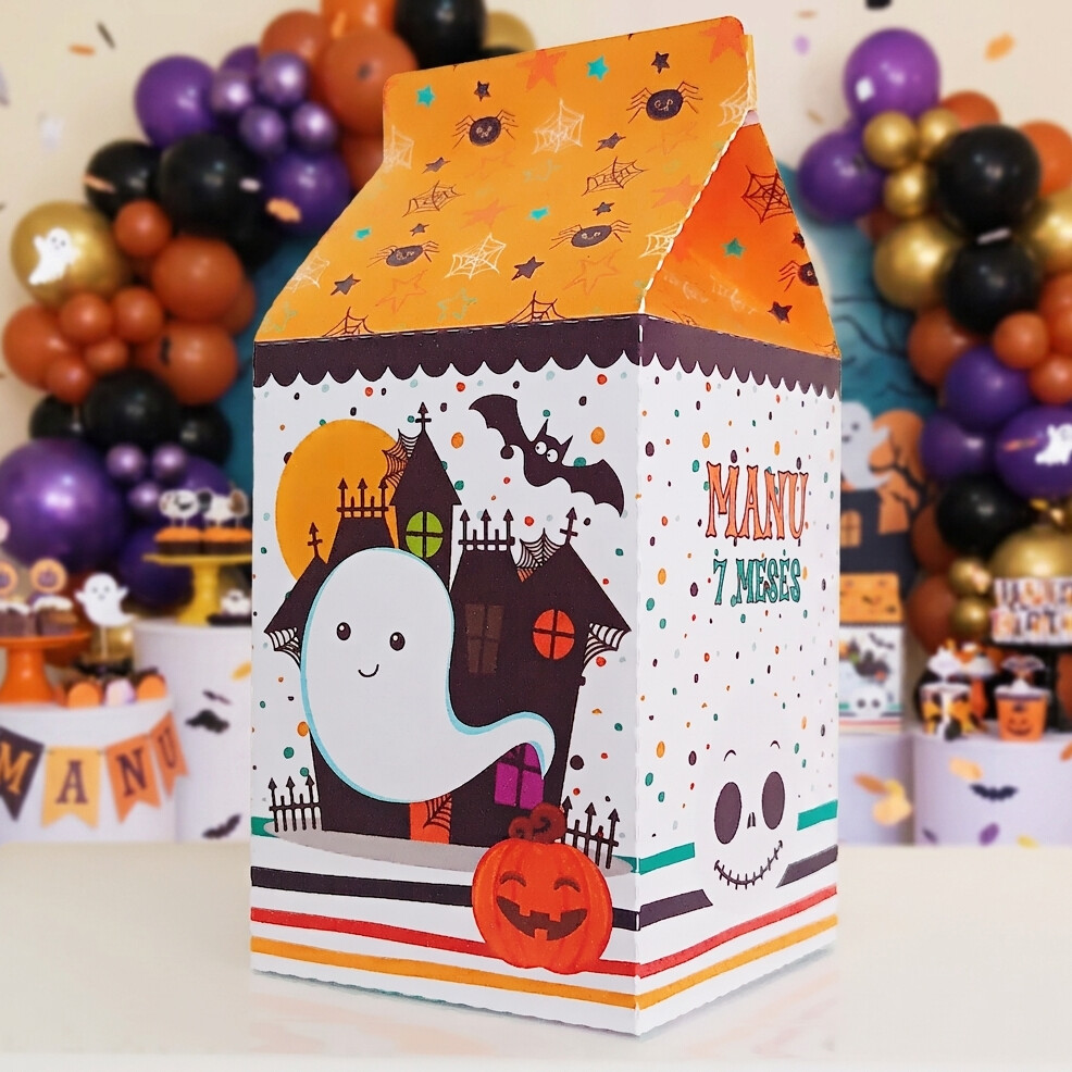 Caixinha Milk Personalizada - Halloween