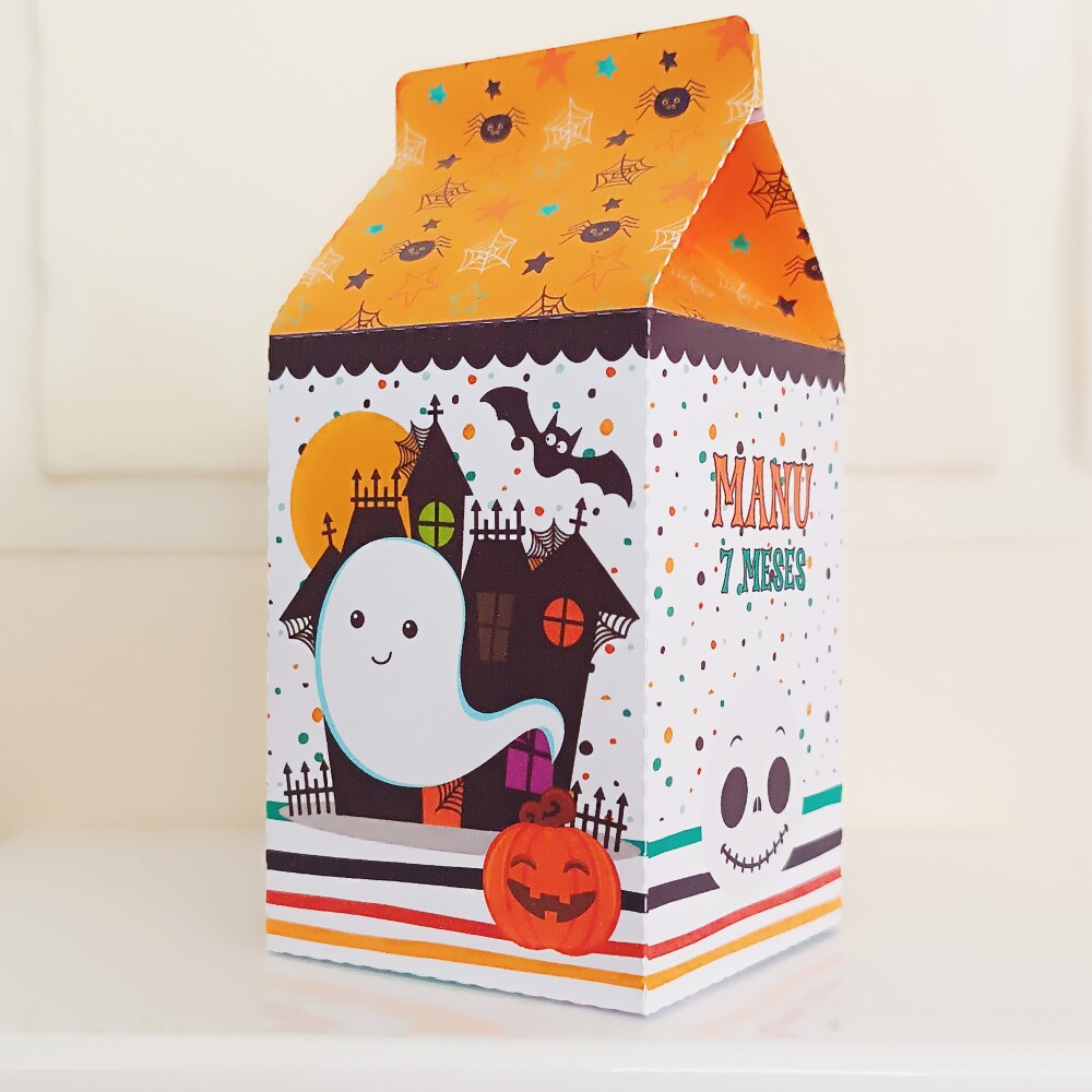 Caixinha Milk Personalizada - Halloween