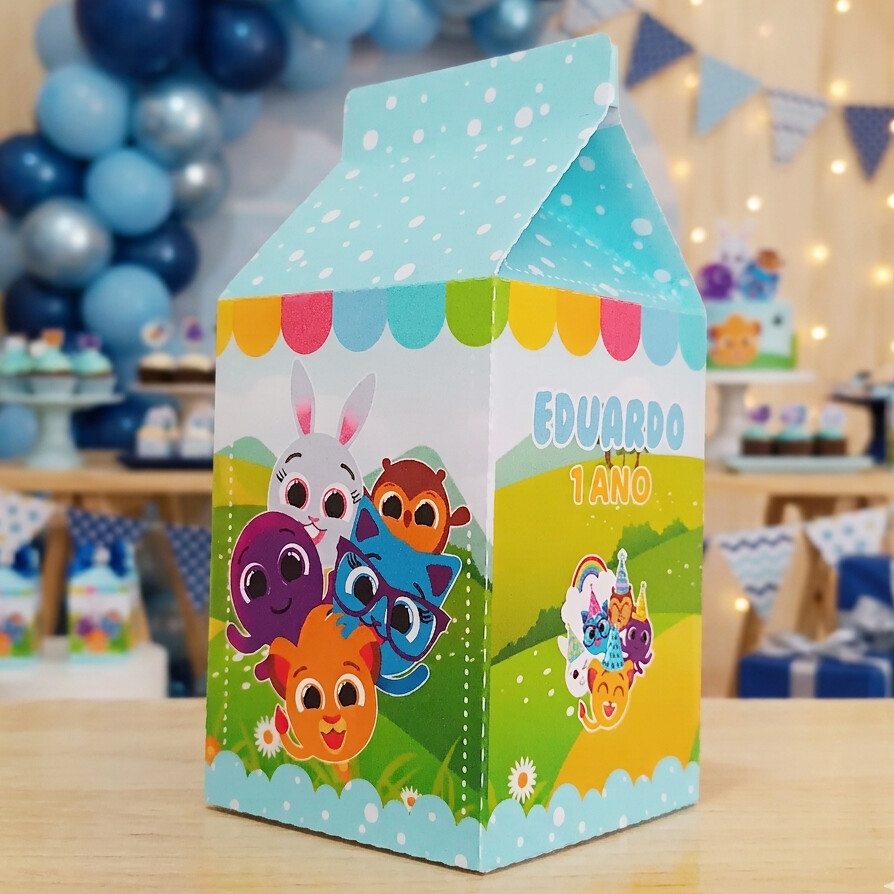 Caixinha Milk Personalizada - Bolofofos