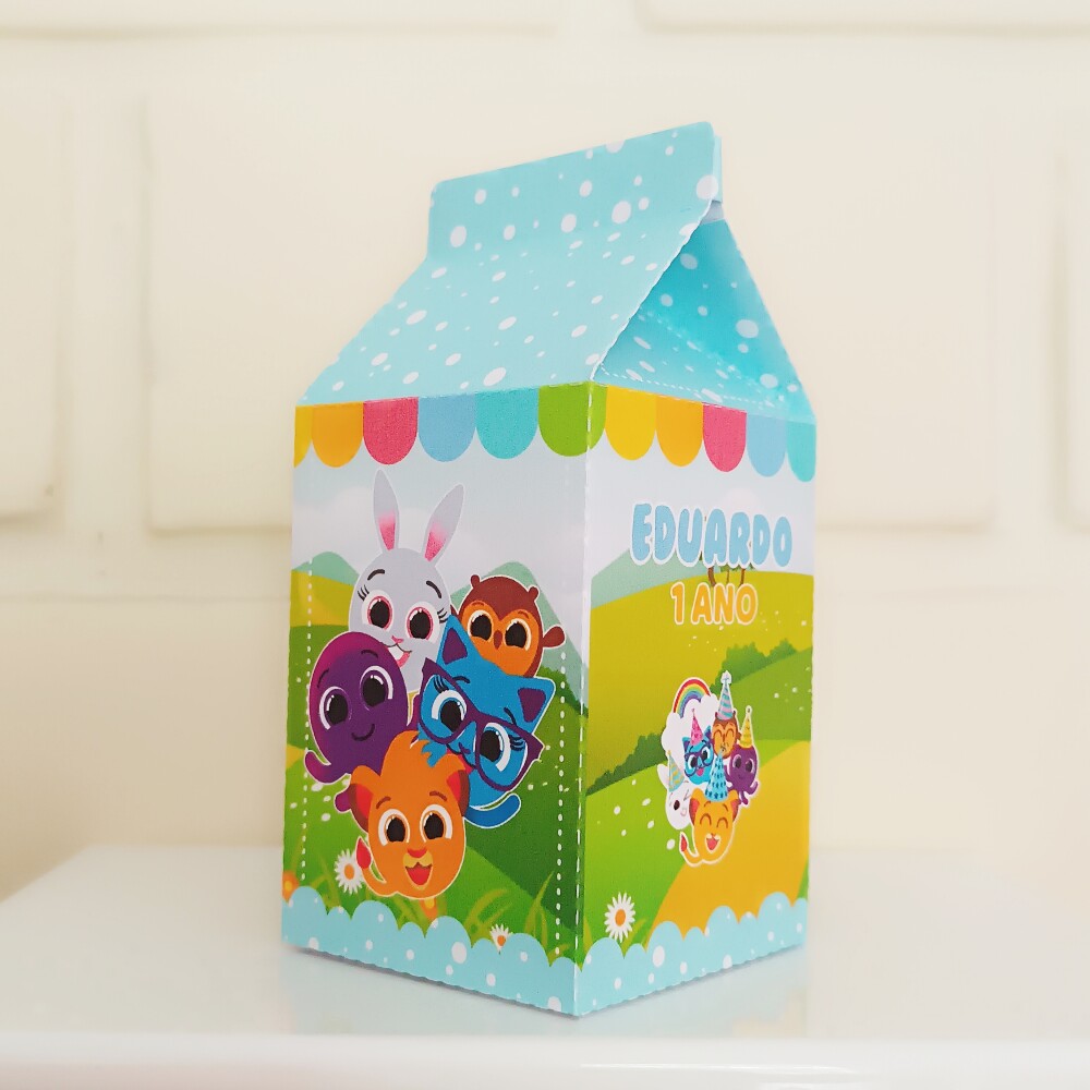 Caixinha Milk Personalizada - Bolofofos