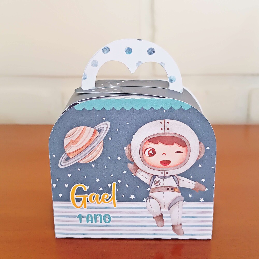 Kit Festa Caixinhas Personalizadas - Astronauta