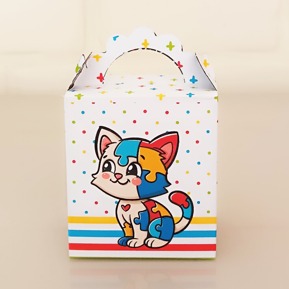 Kit Festa Caixinhas Personalizadas - Autismo Abril Azul