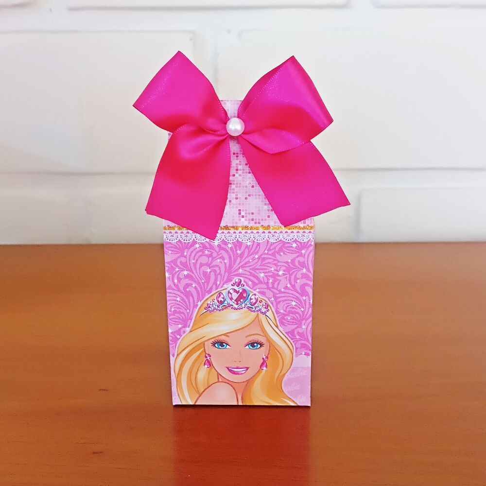 Kit Festa Caixinhas Personalizadas - Barbie Princesa