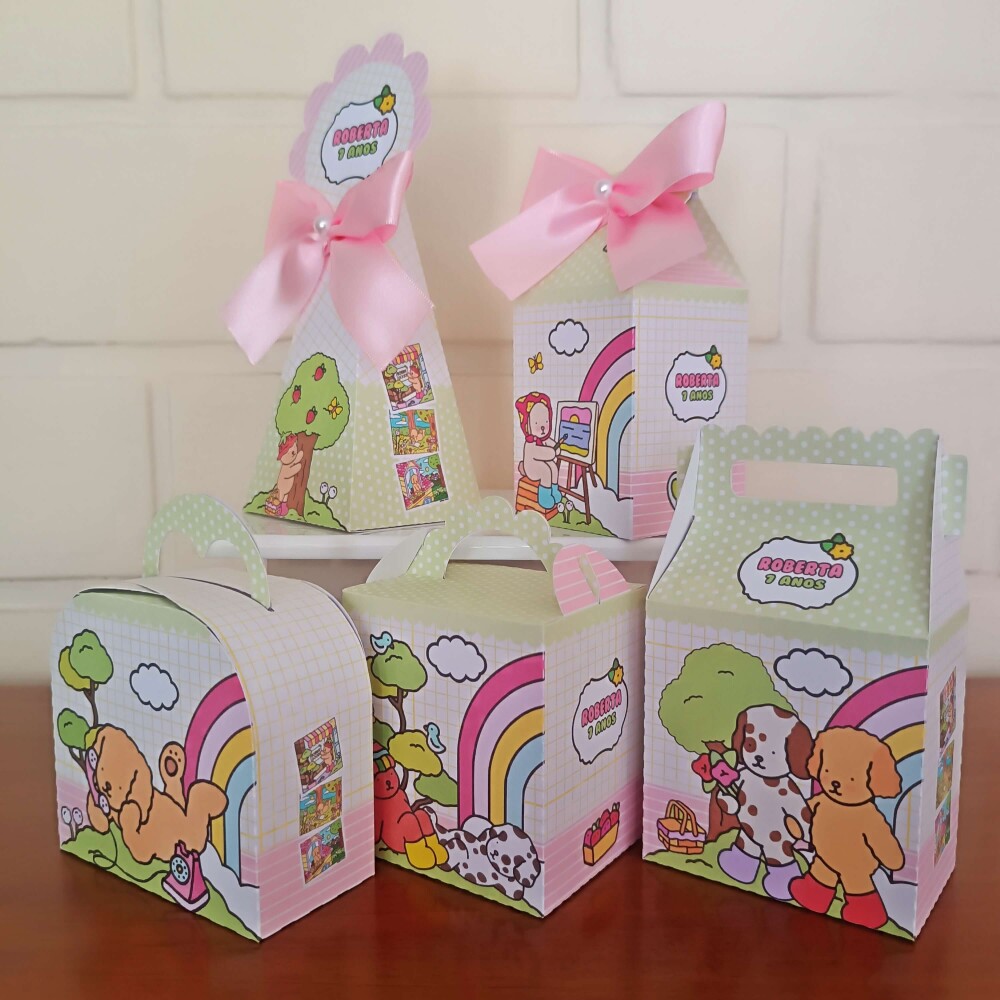 Kit Festa Caixinhas Personalizadas - Bobbie Goods