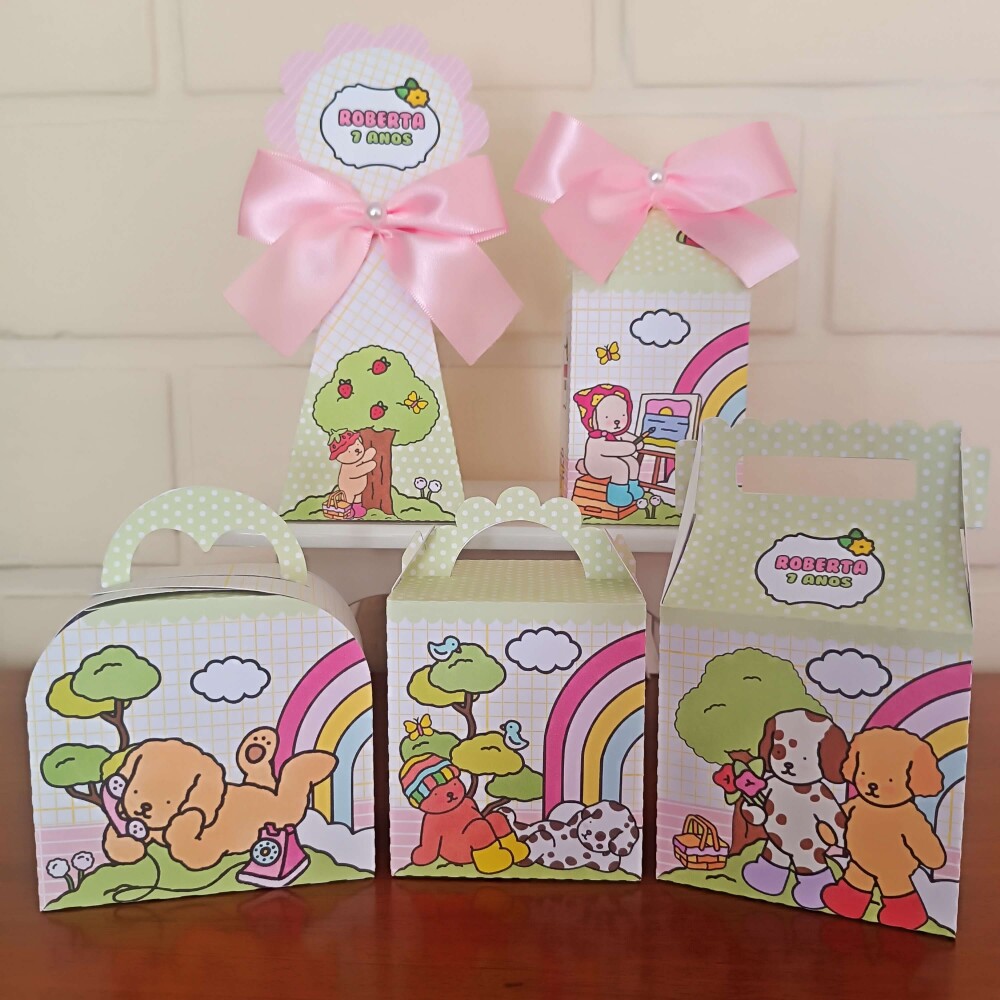 Kit Festa Caixinhas Personalizadas - Bobbie Goods