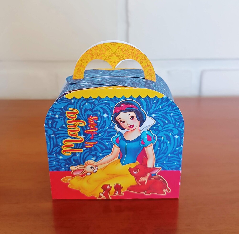 Kit Festa Caixinhas Personalizadas - Branca de Neve