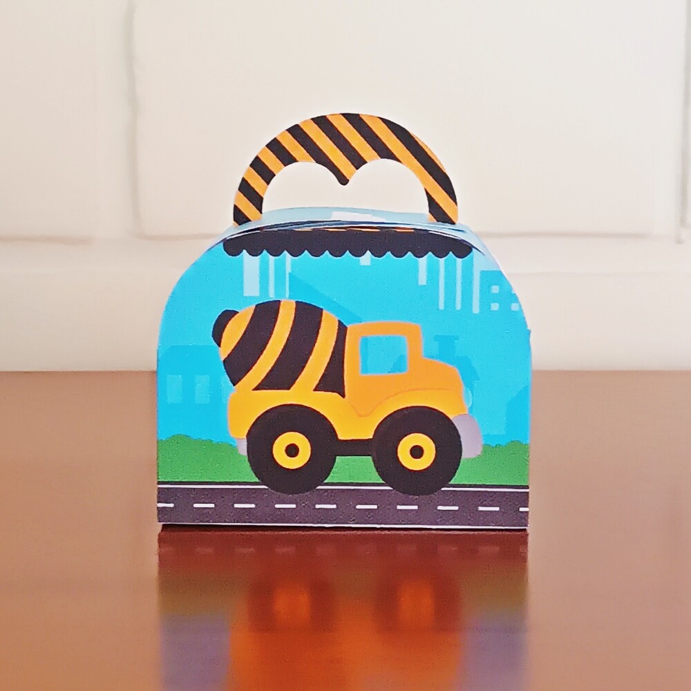 Kit Festa Caixinhas Personalizadas - Construção Construtor