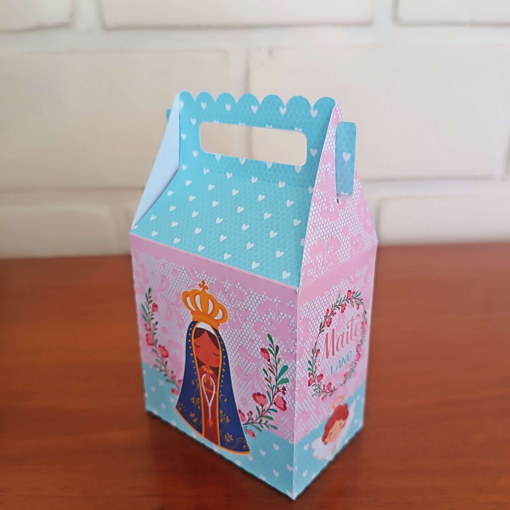 Kit Festa Caixinhas Personalizadas - Nossa Senhora de Aparecida