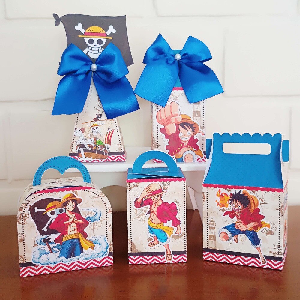 Kit Festa Caixinhas Personalizadas - One Piece