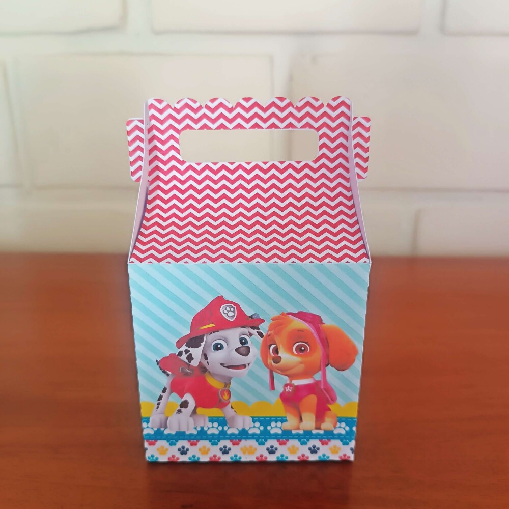 Kit Festa Caixinhas Personalizadas - Patrulha Canina