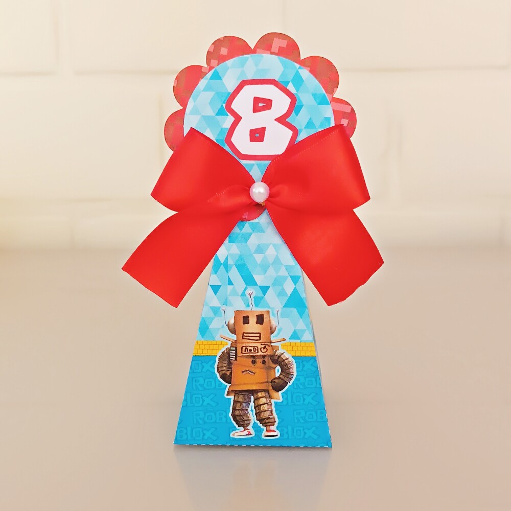 Kit Festa Caixinhas Personalizadas - Roblox