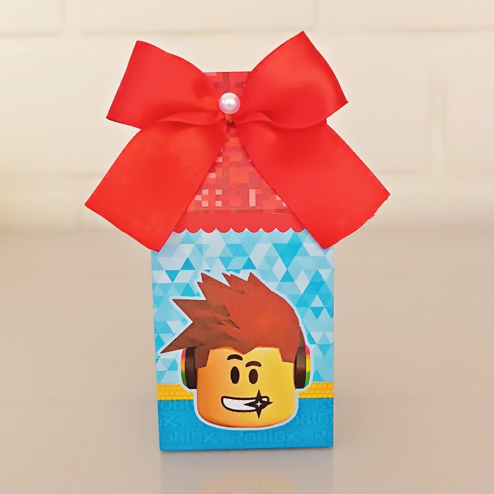 Kit Festa Caixinhas Personalizadas - Roblox
