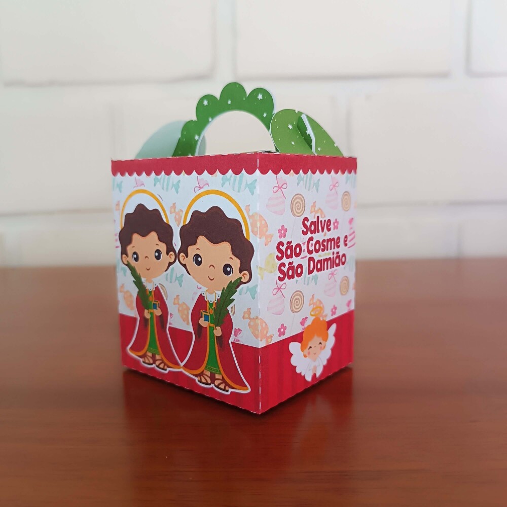 Kit Festa Caixinhas Personalizadas - São Cosme e Damião