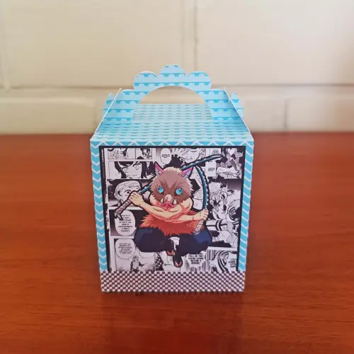 20 Caixinhas Personalizadas Demon Slayer | Kit Festa | PEGUE E MO