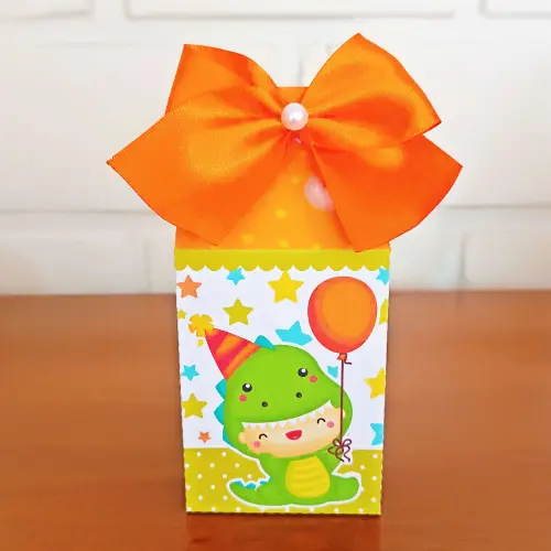 20 Caixinhas Personalizadas Dinossauros, Dinobaby | Kit Festa | P