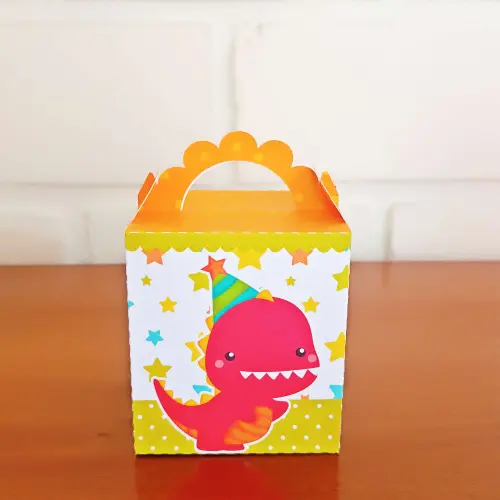 20 Caixinhas Personalizadas Dinossauros, Dinobaby | Kit Festa | P