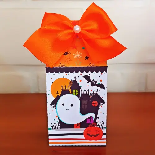 20 Caixinhas Personalizadas Halloween | Kit Festa | PEGUE E MONTE