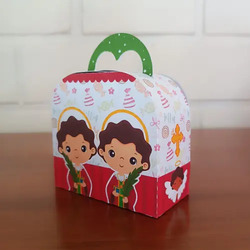 20 Caixinhas Personalizadas São Cosme e Damião | Kit Festa | PE