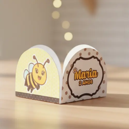 Forminhas de Doces Personalizadas - Abelhinha